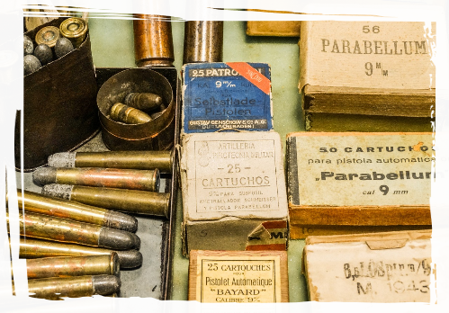 Old ammo box